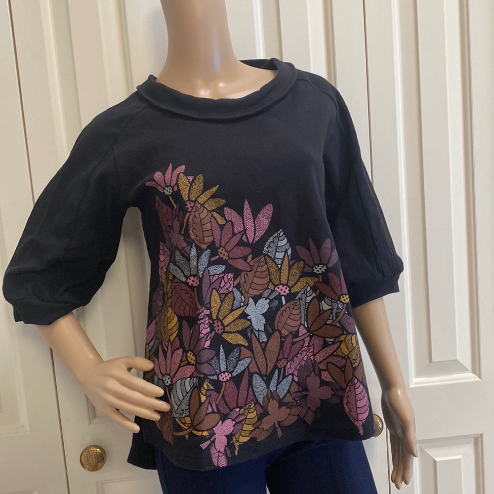 Comounaregadera Womens L Floral Blouse